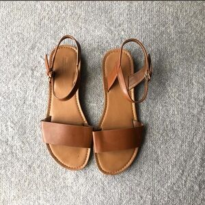 Brown Leather Sandals